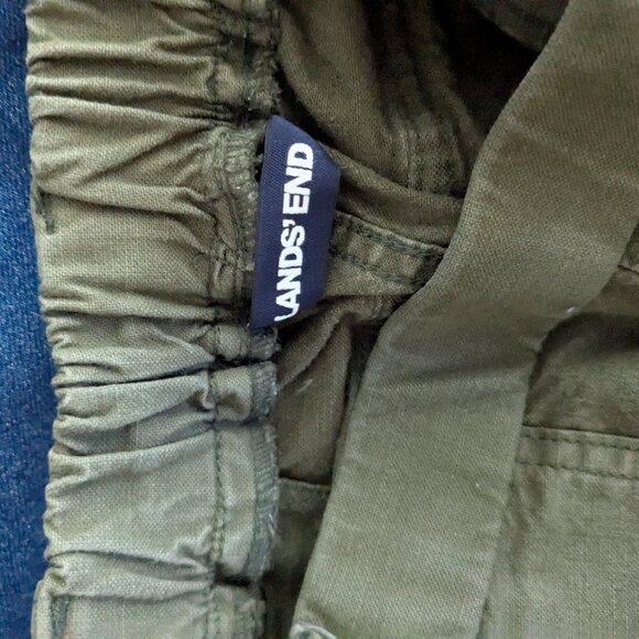 Lands End utility pant, elastic waist, size 8 - Picture 8 of 12